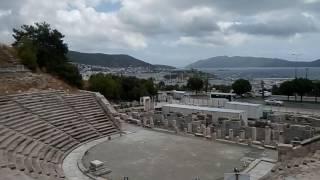 2017-07-27 A few moments of life of the ancient amphitheater of Halicarnassus, Bodrum, Turkey [2]