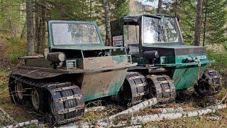 На вездеходе БОРУС по Манскому району