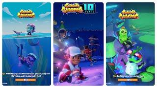 Subway Surfers Subway City Xmas 2022 vs Underwater 2023 vs Haunted Hood 2024