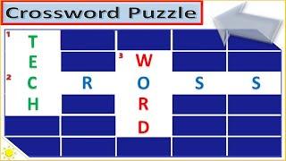 Interesting Crossword Puzzle | Tech Knowledge Tutor