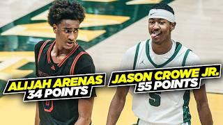 TENSIONS FLARED! | #2 PG Jason Crowe Jr. & Alijah Arenas Go To WAR