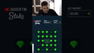 Quick tm almost max win on mines #stake #like #funny #viral #trending #like #quickoriginals #shorts
