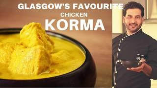 Restaurant style chicken korma/British chicken korma