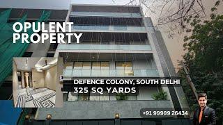 OPULENT 4BHK HOME TOUR: DEFENCE COLONY,SOUTH DELHI | SPACIOUS & MODERN | OVERLOOKING PARK [FOR SALE]