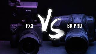 SONY FX3 vs BMPCC 6K PRO | Cinematic Review | ARRI Alexa Mini Comparison