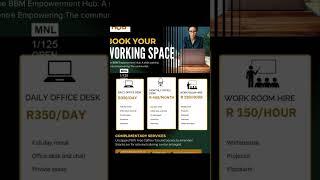 The BBM Empowerment Hub is your go-to skills training and co-working centre! #centurionbusiness