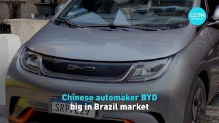 Chinese automaker BYD big in Brazil market