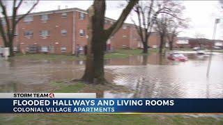 Central Ohio residents deal with flooding aftermath