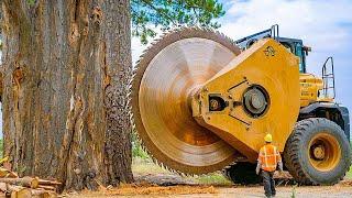 Extreme Dangerous Fastest Big Chainsaw Cutting Tree Machines Biggest Heavy Equipment Machines #11