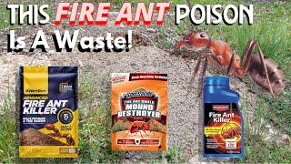 Don’t waste your money on THIS fire ant killer! | Testing Fire Ant Pesticides