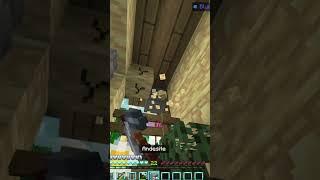 Trapping in hive skywars! #hive #minecraft #trap #shorts