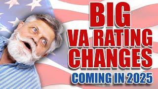 BIG VA Rating Changes Coming in 2025: What Veterans Really Need to Know!