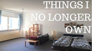 Things I no longer own | Minimalism frugal living and money saving