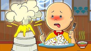 Caillou at the Restaurant | Caillou Compilations