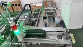 full automatic cotton swab making machine for zipper bag from forbona group