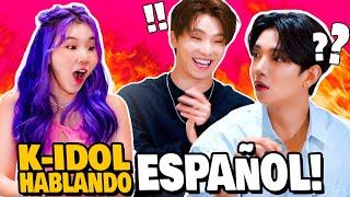 KIDOL CUANTO SABE DE LATINOAMERICA Y ESPAÑOL?! CON SEVENTEEN!! l Chingu Amiga