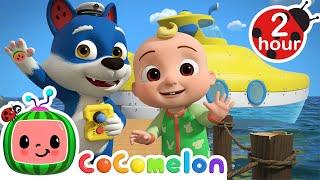 Down by the Bay (Submarine Edition) + More CoComelon Animal Time | 2 Hours CoComelon Nursery Rhymes