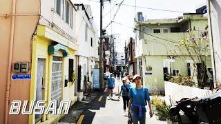 On the way to Gwangalli Beach | Busan walking tour | KOREA | CentumWalk 4K HDR