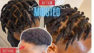 Two strand twistDOUBLEstrand|short hair Men||Teen ️Extreme Moisture