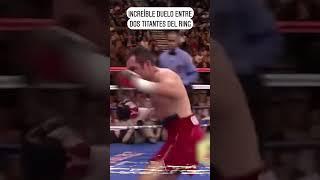 El increíble duelo entre dos titanes del ring  #boxing