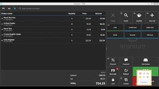 POS Aronium - Barcode, Thermal Printer, Reports Completely free