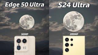 Motorola Edge 50 Ultra vs Samsung Galaxy S24 Ultra Live Zoom Test