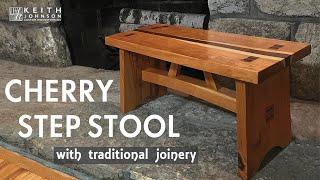 Build a step stool with rock solid joinery.