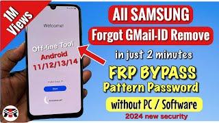 SAMSUNG FRP BYPASS 2024Android 13-14 New Security 2024️Frp Lock Removal Samsung || Bypass Frp