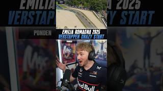 VERSTAPPEN'S UNBELIEVABLE START  - 2025 Emilia Romagna Grand Prix