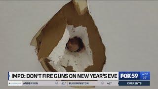 IMPD warns people against shooting guns in the air on New Year's Eve