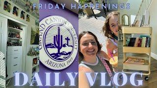 FRIDAY VLOG||COLLEGE TOURS + BOYS NEW ROOM TOUR + HOMESCHOOL+ HUGE COSTCO HAUL and MORE 