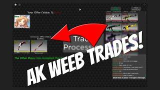 The most insane AK Weeb trades in Counter Blox!