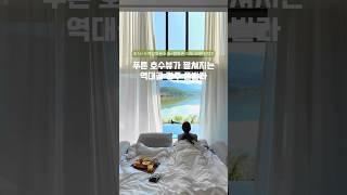역대급 호수뷰를 보며 수영할 수 있는 독채풀빌라 추천‍️ #감성숙소 #경주여행 #경주숙소 #경주펜션 #travel