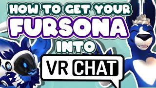 How to get YOUR FURSONA into VRCHAT! (+ Retexturing Tutorial) [The Bottle Ep93]