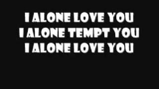 Live - I Alone (Lyrics)