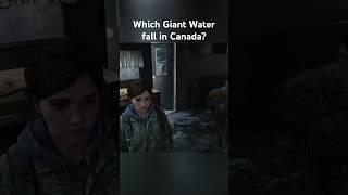 Canada water fall  #thelastofuspart2remastered  #ps5 #ellie #gameplay