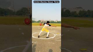 2kg Discus Throw Arvind Sharma #yt #cricket #discusthrow #games #ytshort #sports #athletics #ytb