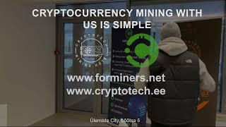 Cryptocurrency mining is simple with us / Mining Hotel in Estonia / Cryptotech / For Miners