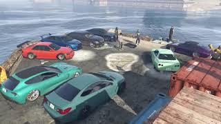 INSANE GTA 5 ONLINE CAR MEET Carbon And Bright Colors S3 E4