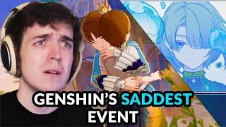 The SADDEST Event in Genshin Impact... | Freminet's Story FULL REACTION