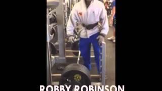 ROBBY ROBINSON - WORKOUTS - HEAVY DEADLIFT 550LBS - THE KING OF BIG BACK...