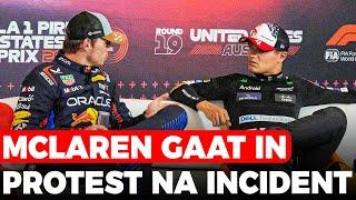 McLaren gaat in protest na incident met Max Verstappen | GPFans News