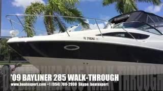 2009 Bayliner 285 Ciera Walk-thru