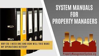 System Manuals for Property Managers