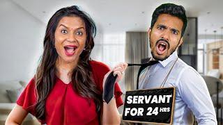 Sanket and Umesh Become *SERVANTS* for a Day 