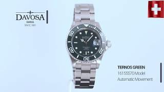 DAVOSA Ternos Green 40mm Automatic 200m Diver 16155570