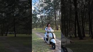 Yamaha Fazzio in the woods #youtubeshorts #shorts #motovlog #fazzio #scooter #yamaha