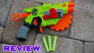 [REVIEW] Nerf Zombie Strike Crosscut Unboxing, Review, & Firing Test