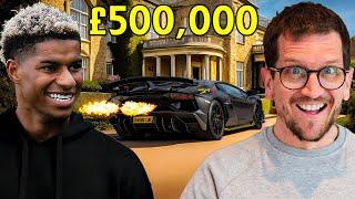 I Drove Rashfords $500k Lamborghini Aventador SVJ