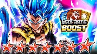 (Dragon Ball Legends) MAX ARTS BOOSTED LF GOGETA BLUE IS THE KING OF ALL ZENKAIS!